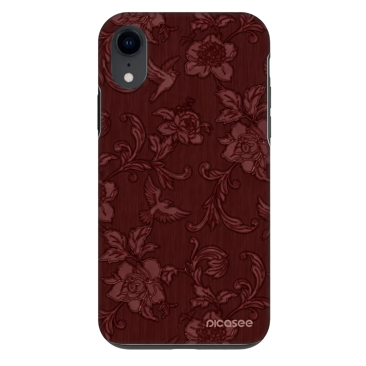 Picasee Fashion Case za Apple iPhone XR - Red Elegance
