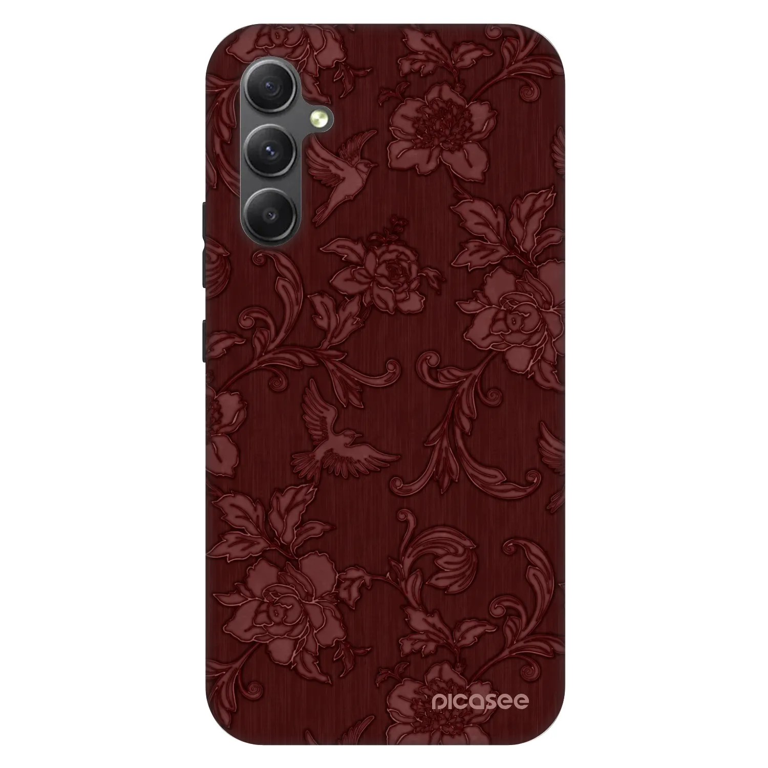 Picasee Fashion Case za Samsung Galaxy A34 5G A346B - Red Elegance