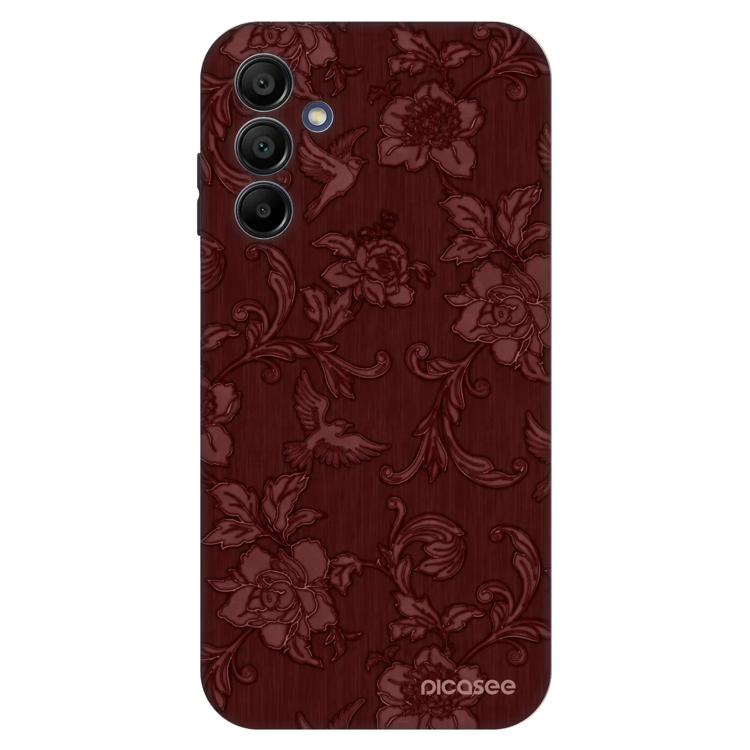 Picasee Fashion Case za Samsung Galaxy A15 A155F 4G - Red Elegance
