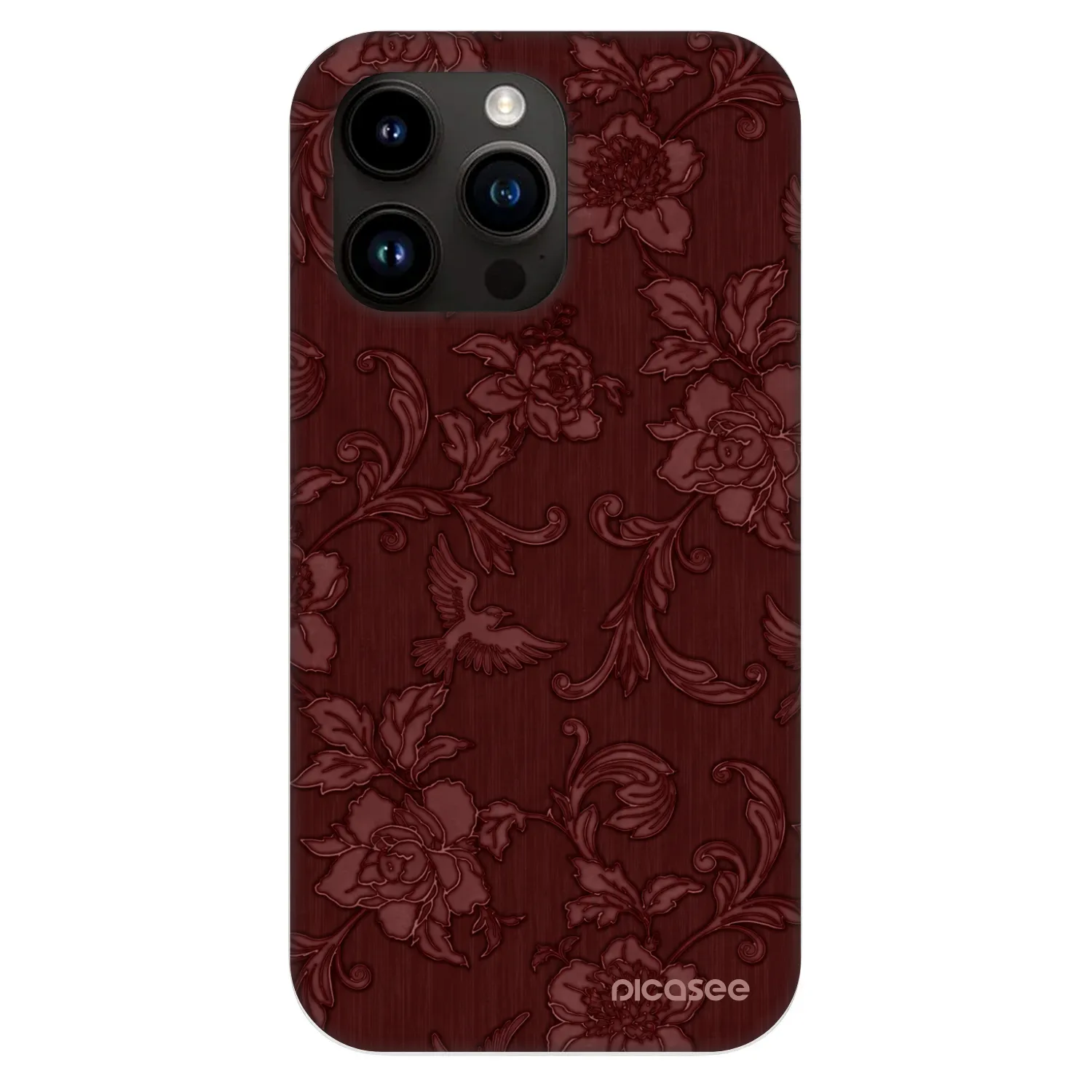 Picasee Fashion Case MagSafe za Apple iPhone 13 Pro - Red Elegance