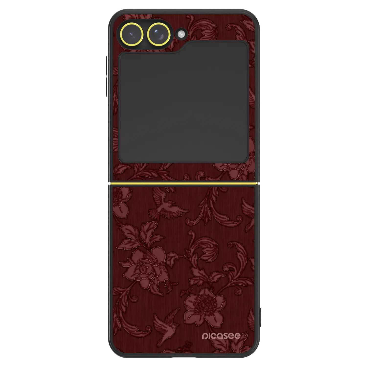 Picasee ULTIMATE CASE za Samsung Galaxy Z Flip7 FE 5G - Red Elegance