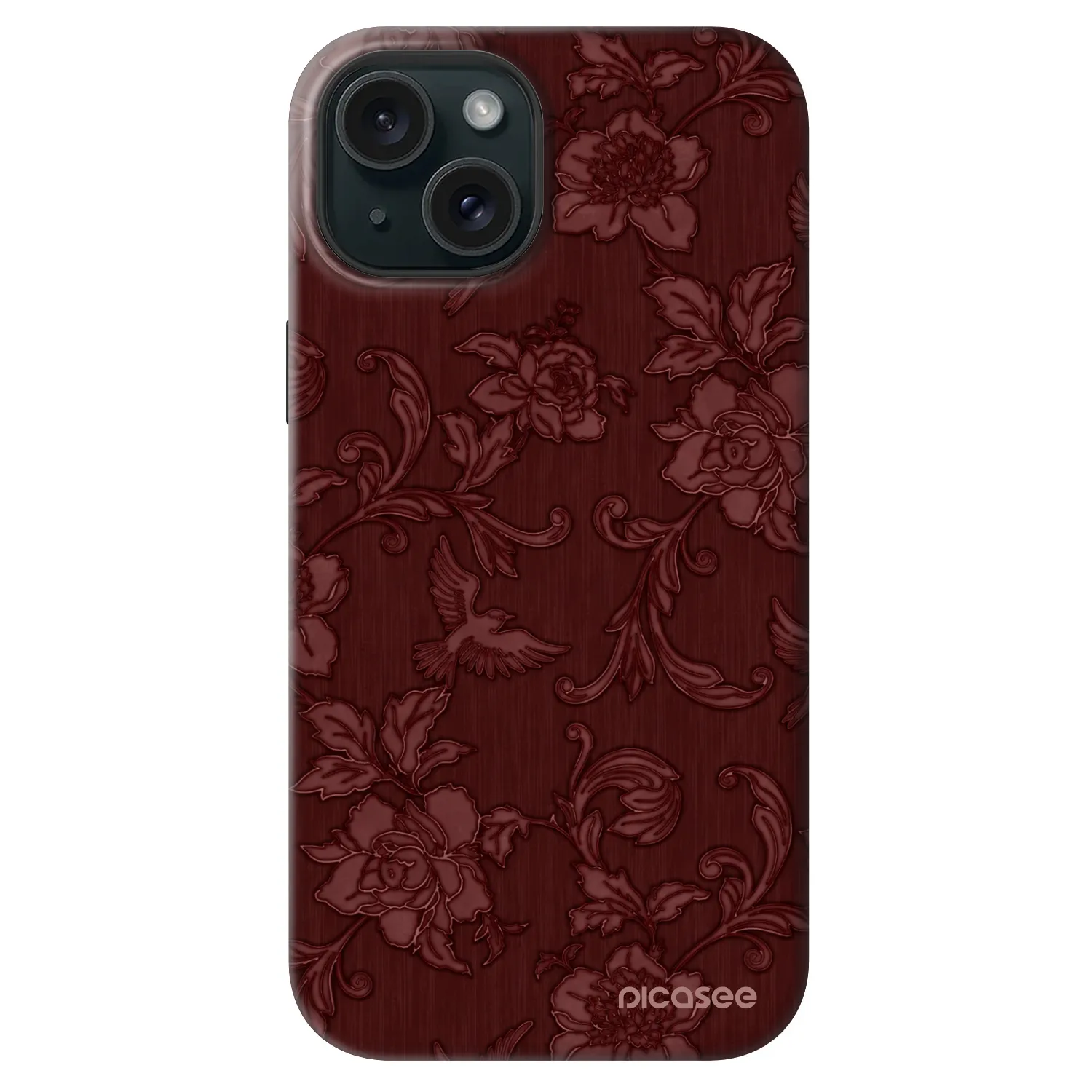 Picasee Fashion Case MagSafe za Apple iPhone 14 - Red Elegance