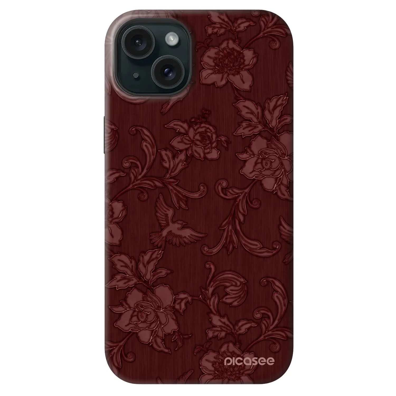 Picasee Fashion Case MagSafe za Apple iPhone 14 Plus - Red Elegance