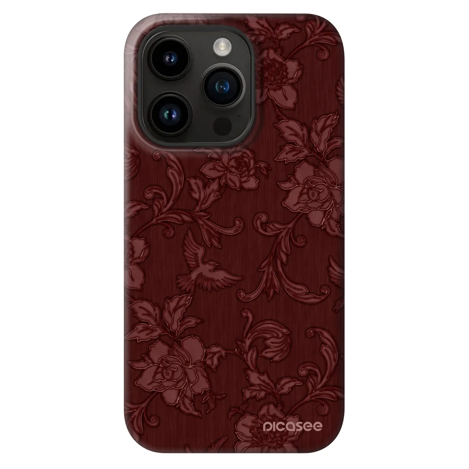 Picasee Fashion Case MagSafe za Apple iPhone 14 Pro - Red Elegance