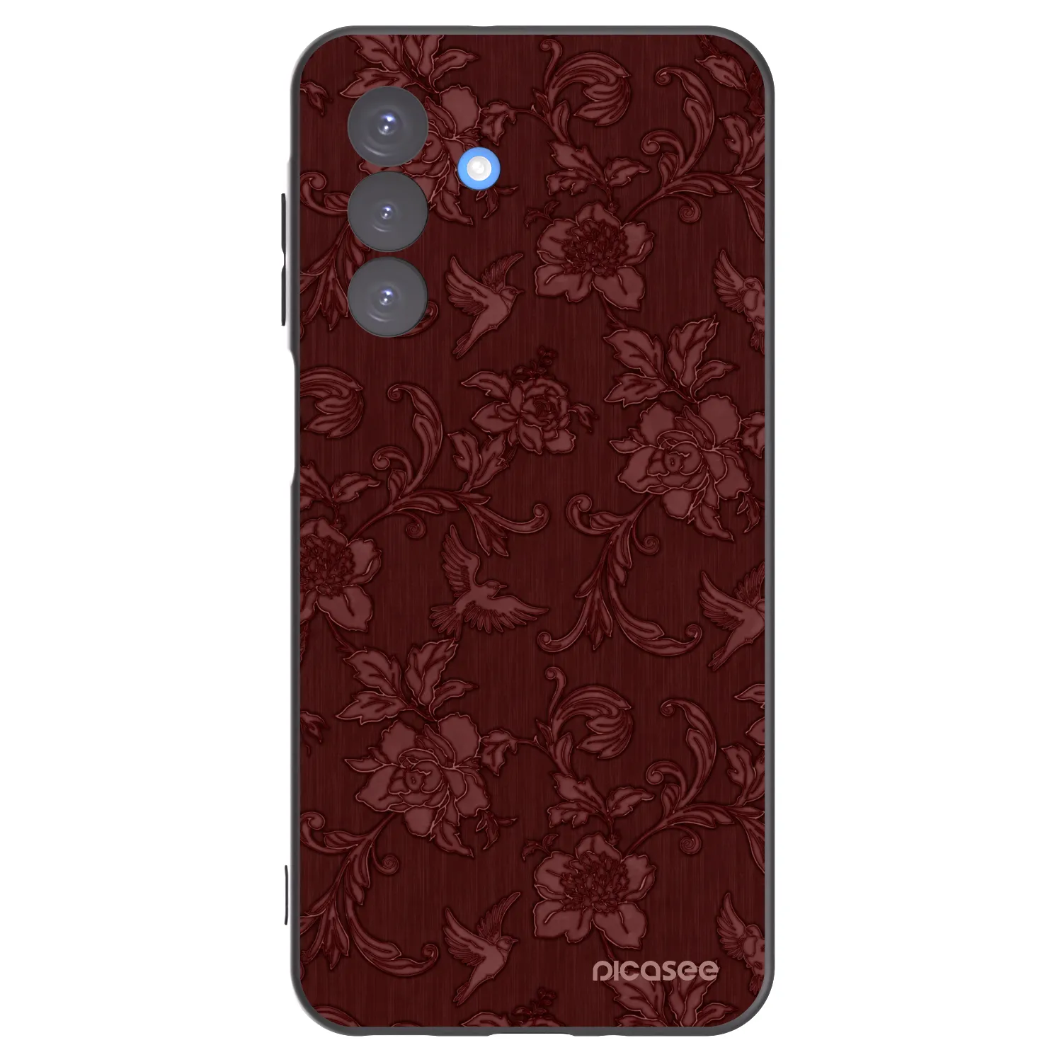 Picasee silikonski črni ovitek za Samsung Galaxy A17 5G - Red Elegance