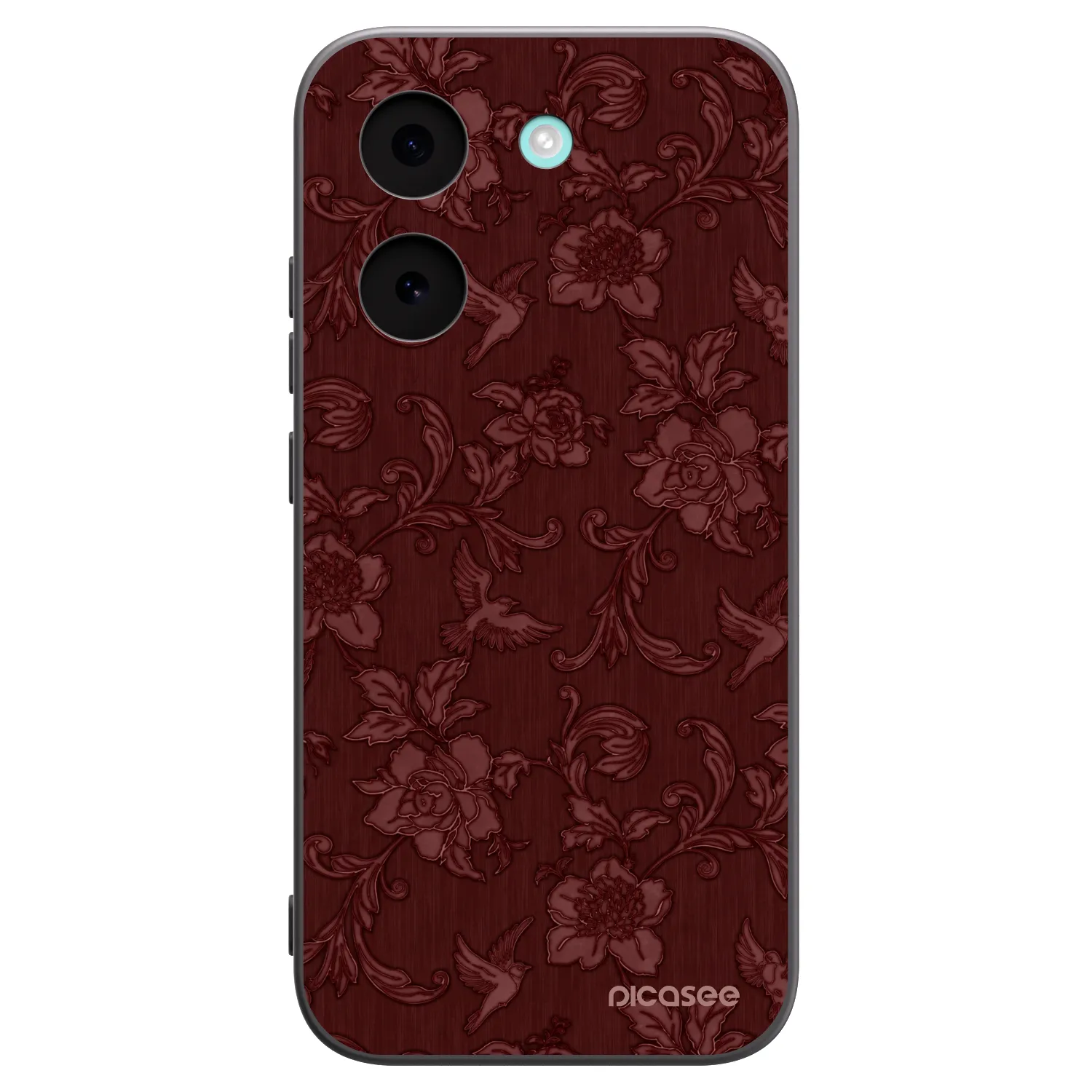 Picasee silikonski črni ovitek za Xiaomi Poco X8 Pro - Red Elegance
