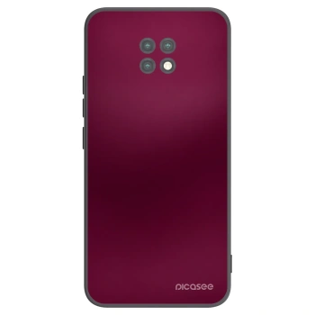 Picasee silikonski črni ovitek za Xiaomi Redmi Note 9T - Velvet Bordeaux