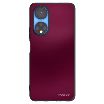 Picasee silikonski črni ovitek za Honor X7 - Velvet Bordeaux