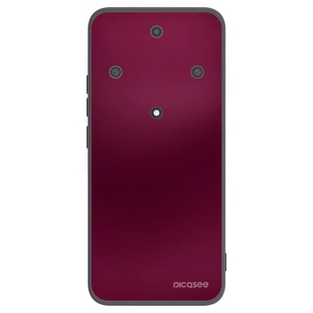 Picasee silikonski črni ovitek za Honor Magic5 Lite 5G - Velvet Bordeaux