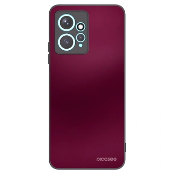 Picasee silikonski črni ovitek za Xiaomi Redmi Note 12 4G - Velvet Bordeaux