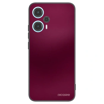 Picasee silikonski črni ovitek za Xiaomi Poco F5 - Velvet Bordeaux