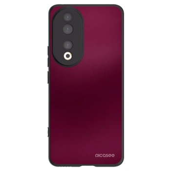 Picasee silikonski črni ovitek za Honor 90 5G - Velvet Bordeaux