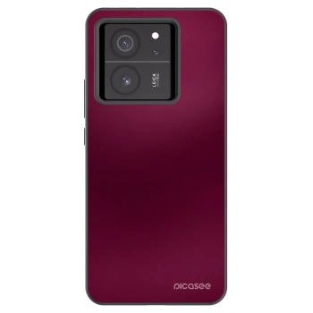 Picasee silikonski črni ovitek za Xiaomi 13T Pro - Velvet Bordeaux