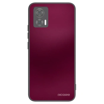 Picasee silikonski črni ovitek za Motorola Edge 30 Neo - Velvet Bordeaux