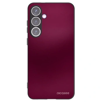 Picasee silikonski črni ovitek za Samsung Galaxy S24+ S926B 5G - Velvet Bordeaux