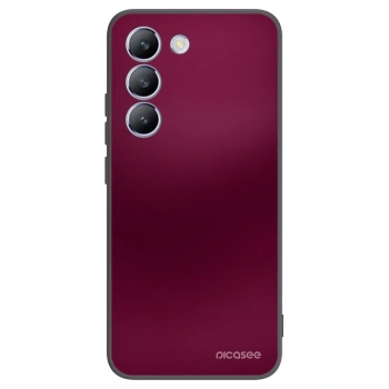 Picasee silikonski črni ovitek za Vivo V40 SE 5G - Velvet Bordeaux