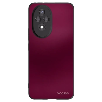 Picasee silikonski črni ovitek za Honor 200 5G - Velvet Bordeaux