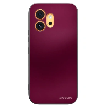Picasee silikonski črni ovitek za Honor 600 - Velvet Bordeaux
