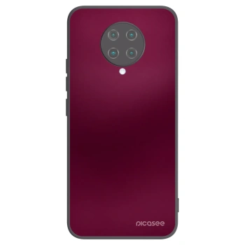 Picasee silikonski črni ovitek za Xiaomi Poco F2 Pro - Velvet Bordeaux