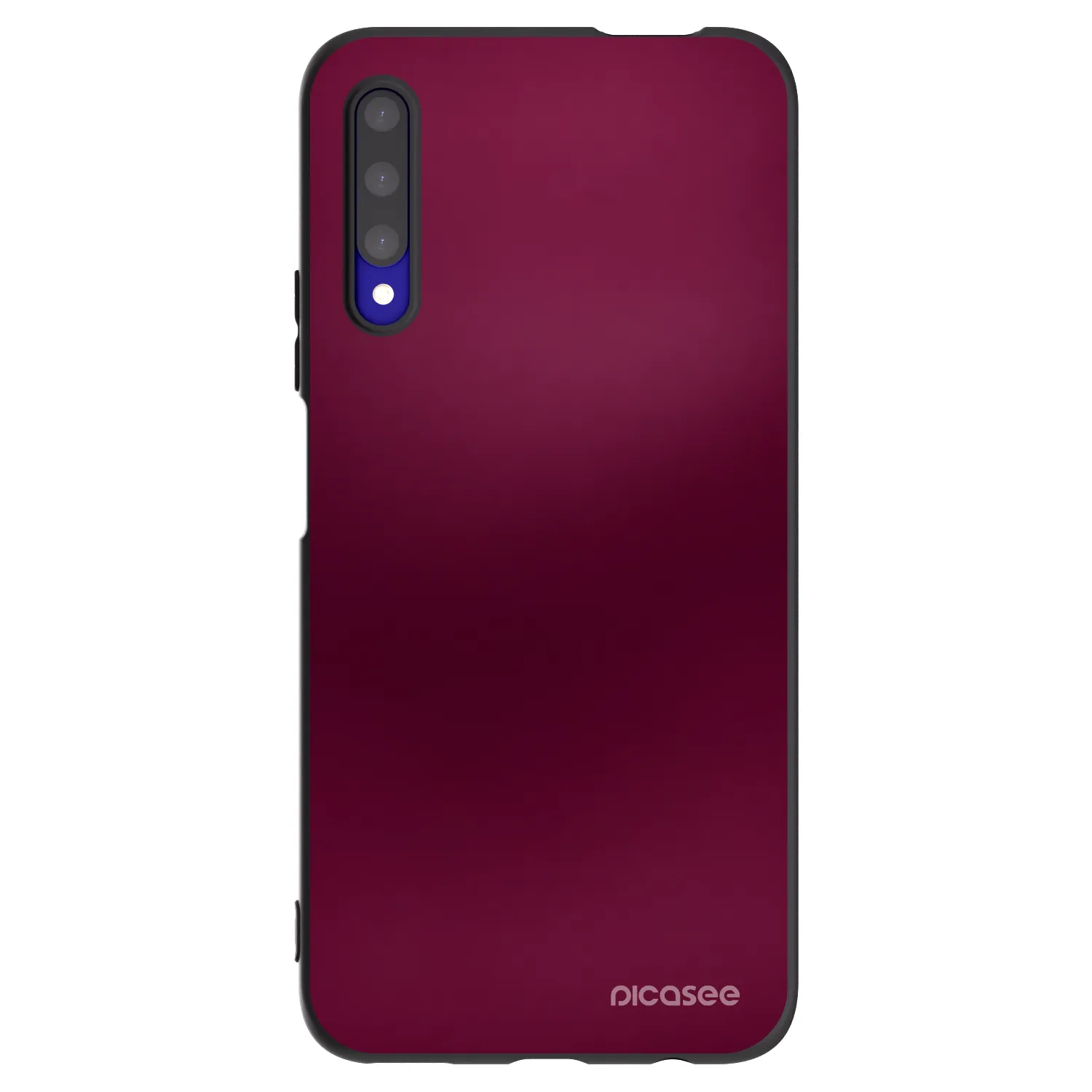 Picasee silikonski črni ovitek za Honor 9X Pro - Velvet Bordeaux