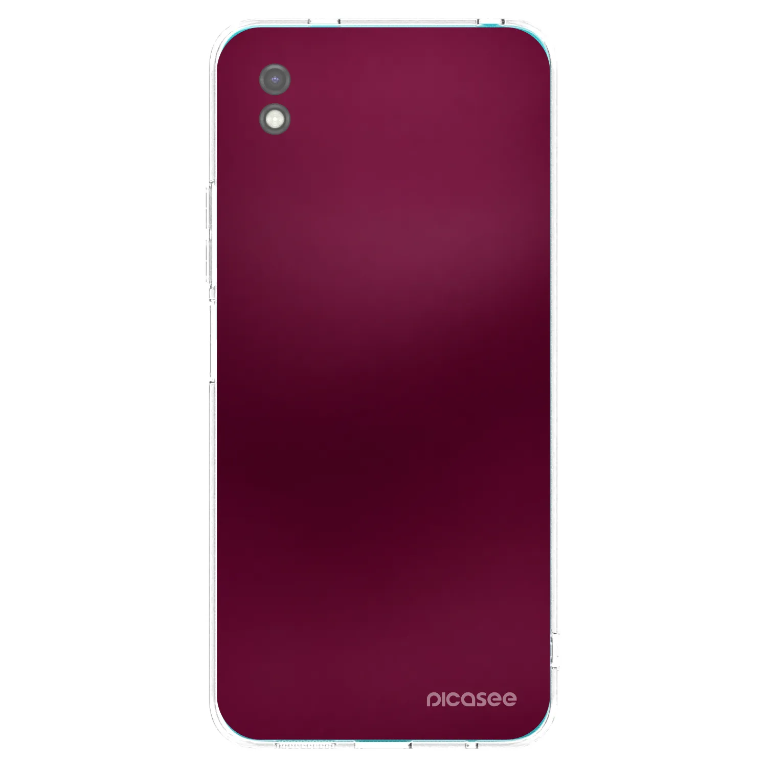 Picasee silikonski črni ovitek za Xiaomi Redmi 9A - Velvet Bordeaux