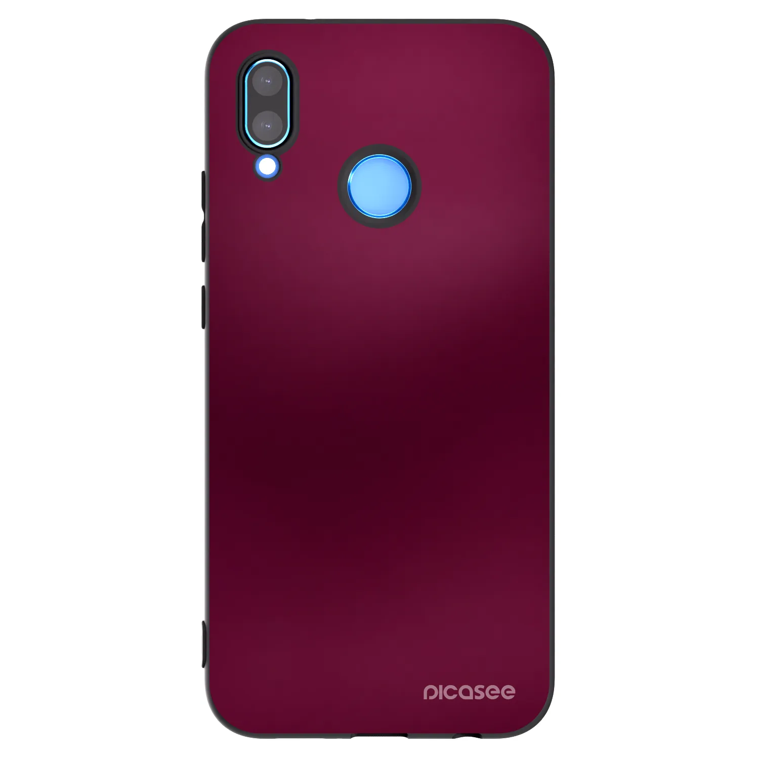 Picasee silikonski črni ovitek za Huawei P20 Lite - Velvet Bordeaux