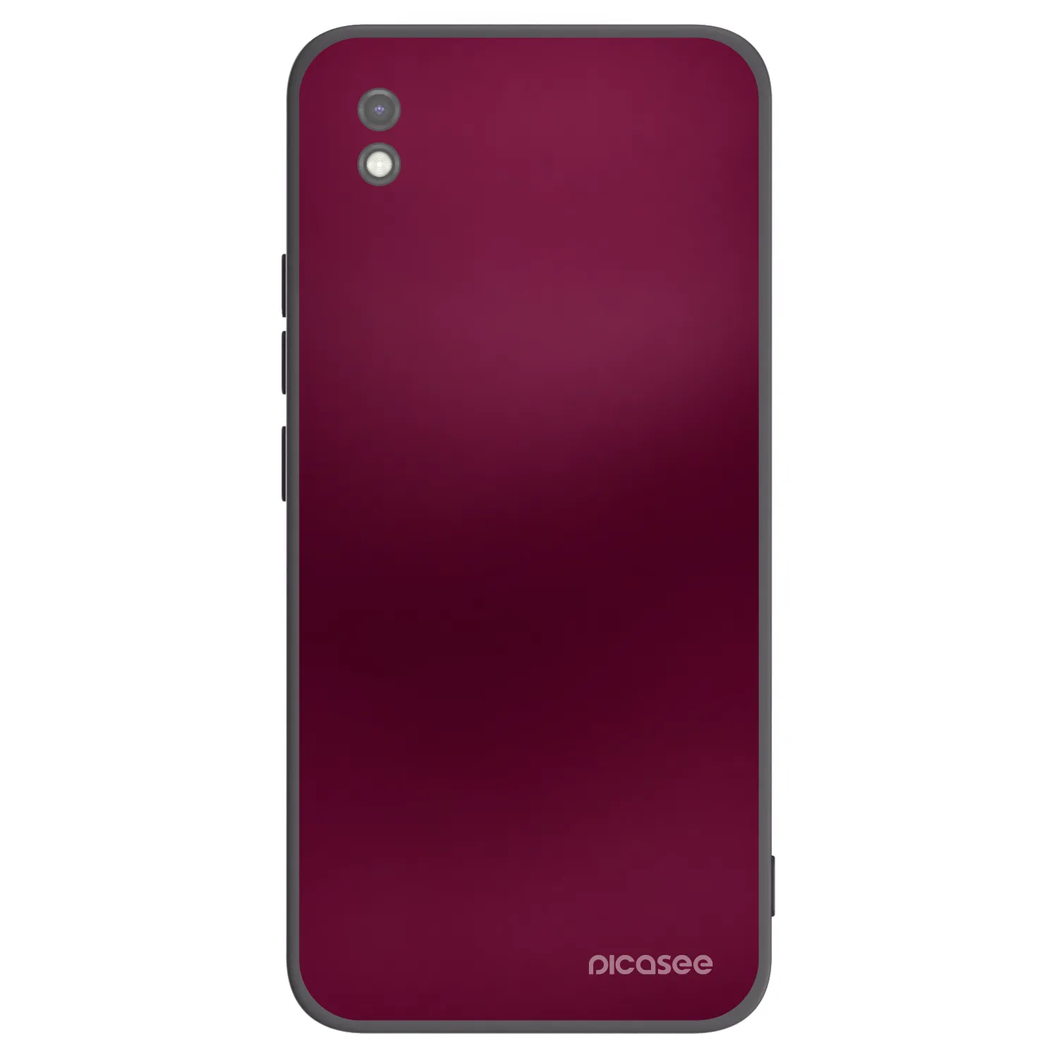 Picasee silikonski črni ovitek za Xiaomi Redmi 9AT - Velvet Bordeaux