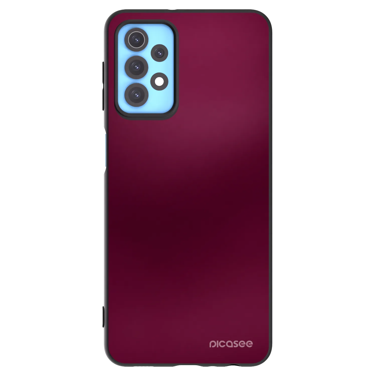 Picasee silikonski črni ovitek za Samsung Galaxy A32 4G SM-A325F - Velvet Bordeaux