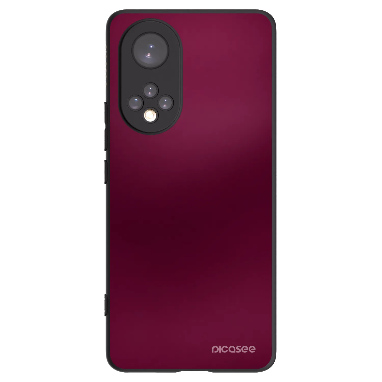 Picasee silikonski črni ovitek za Huawei Nova 9 - Velvet Bordeaux