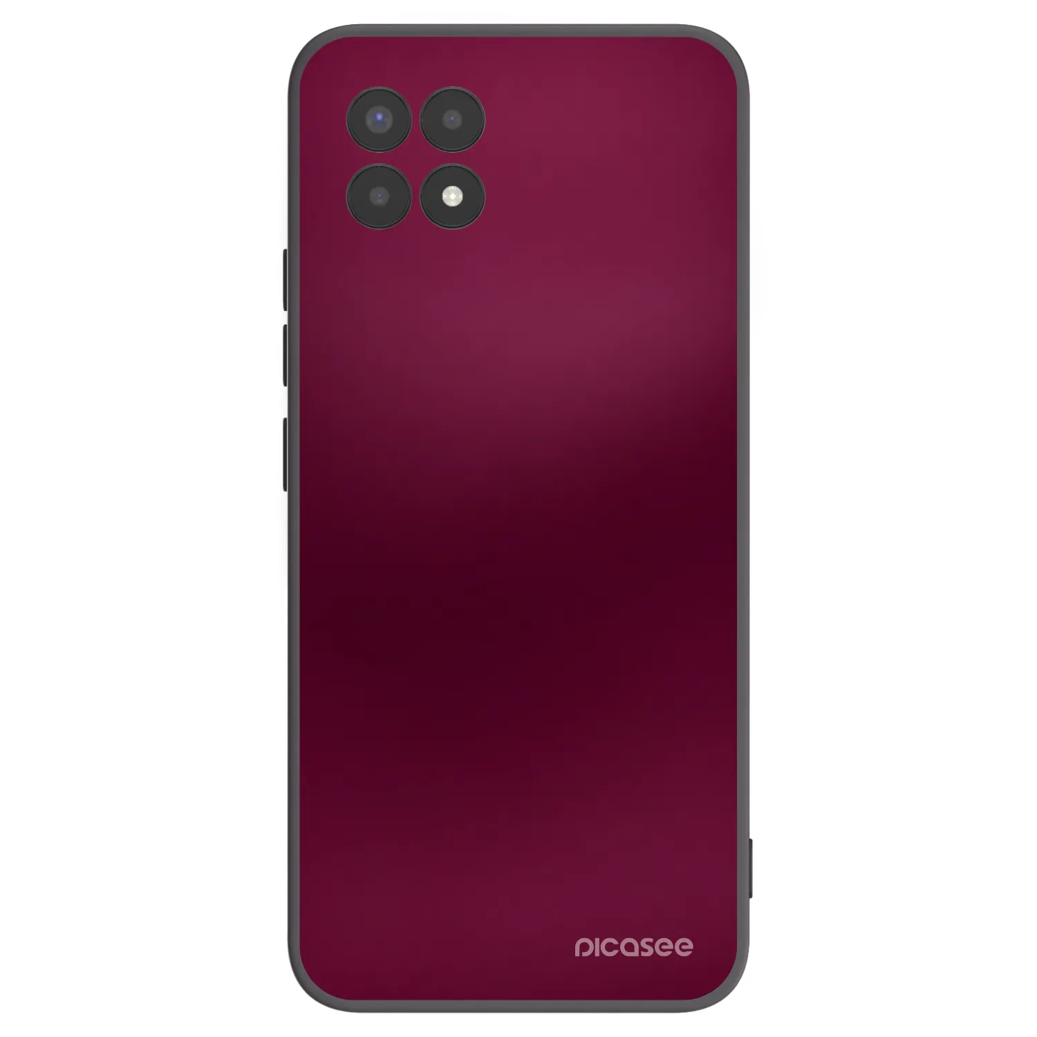 Picasee silikonski črni ovitek za Realme 8i - Velvet Bordeaux