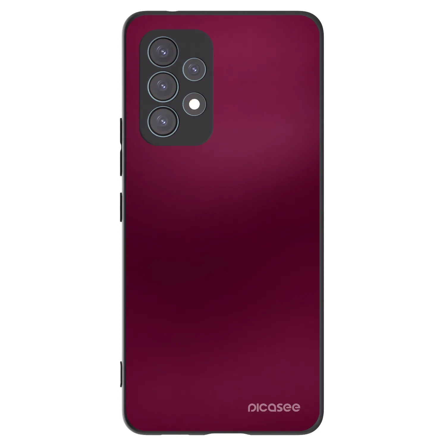 Picasee silikonski črni ovitek za Samsung Galaxy A53 5G A536 - Velvet Bordeaux