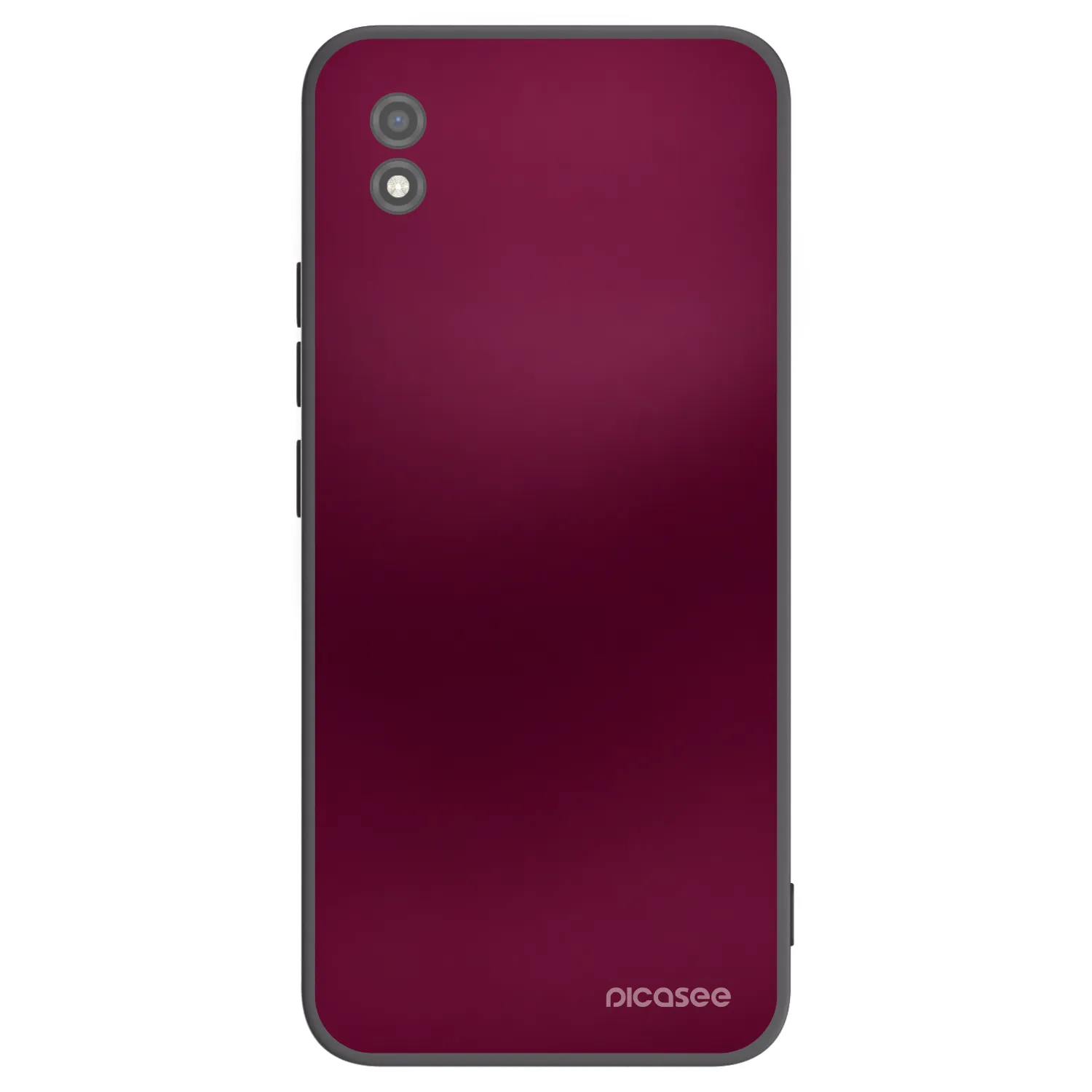 Picasee silikonski črni ovitek za Realme C11 (2021) - Velvet Bordeaux