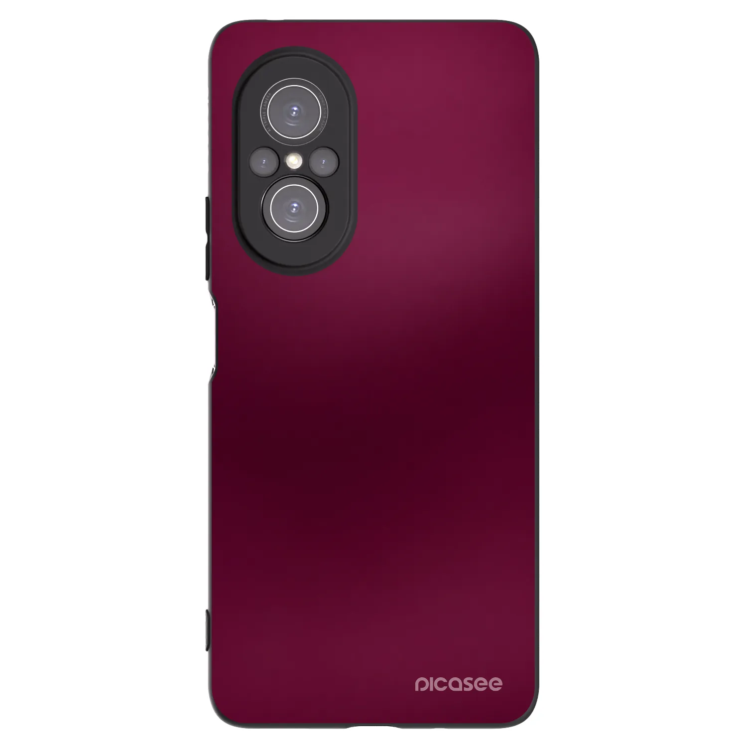 Picasee silikonski črni ovitek za Huawei Nova 9 SE - Velvet Bordeaux