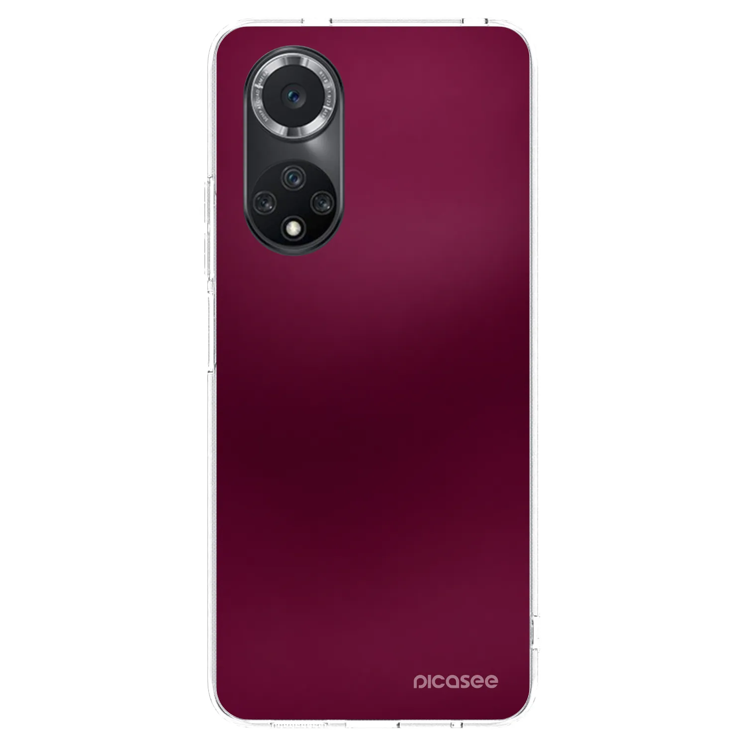Picasee silikonski prozorni ovitek za Huawei Nova 9 SE - Velvet Bordeaux