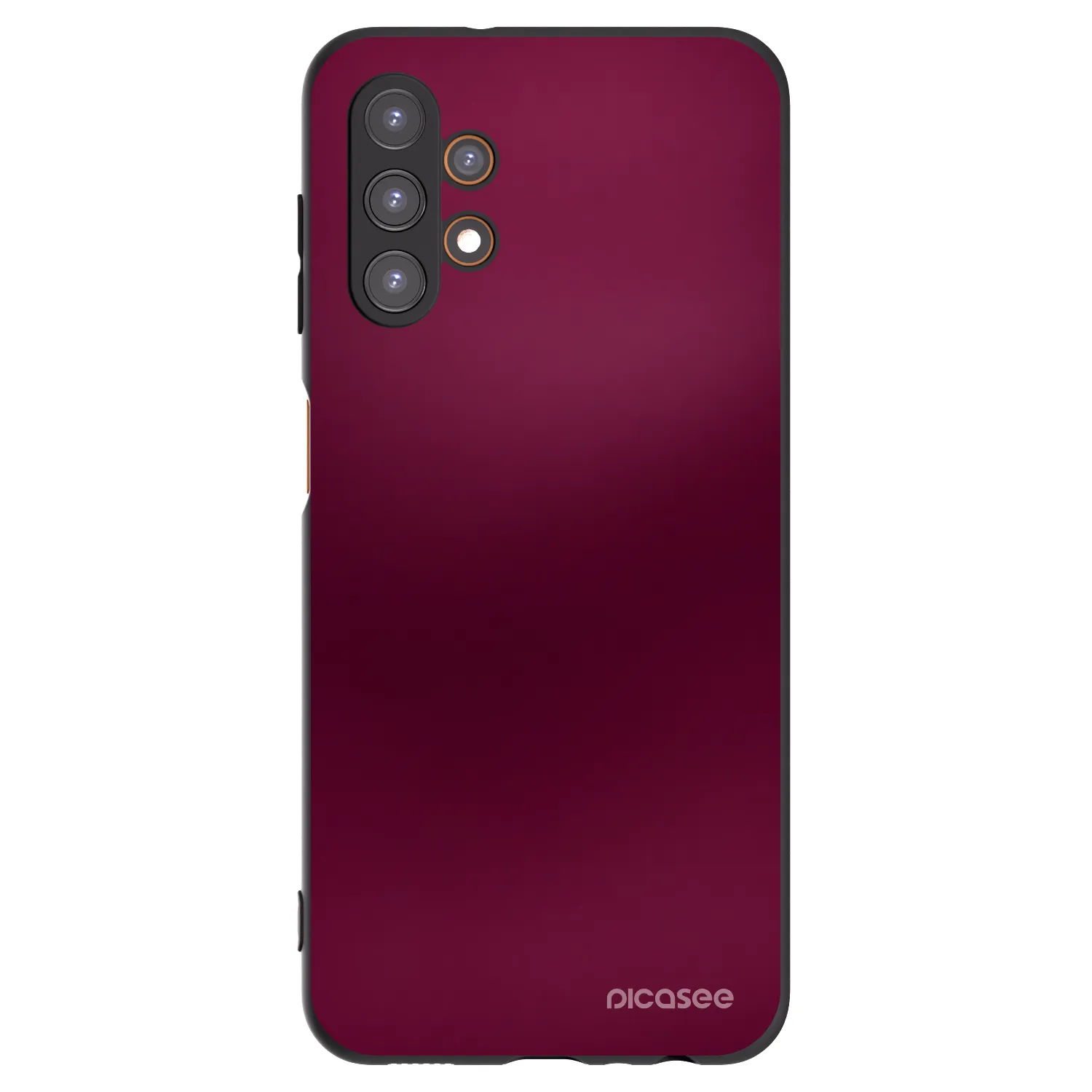 Picasee silikonski črni ovitek za Samsung Galaxy A13 4G A135 - Velvet Bordeaux