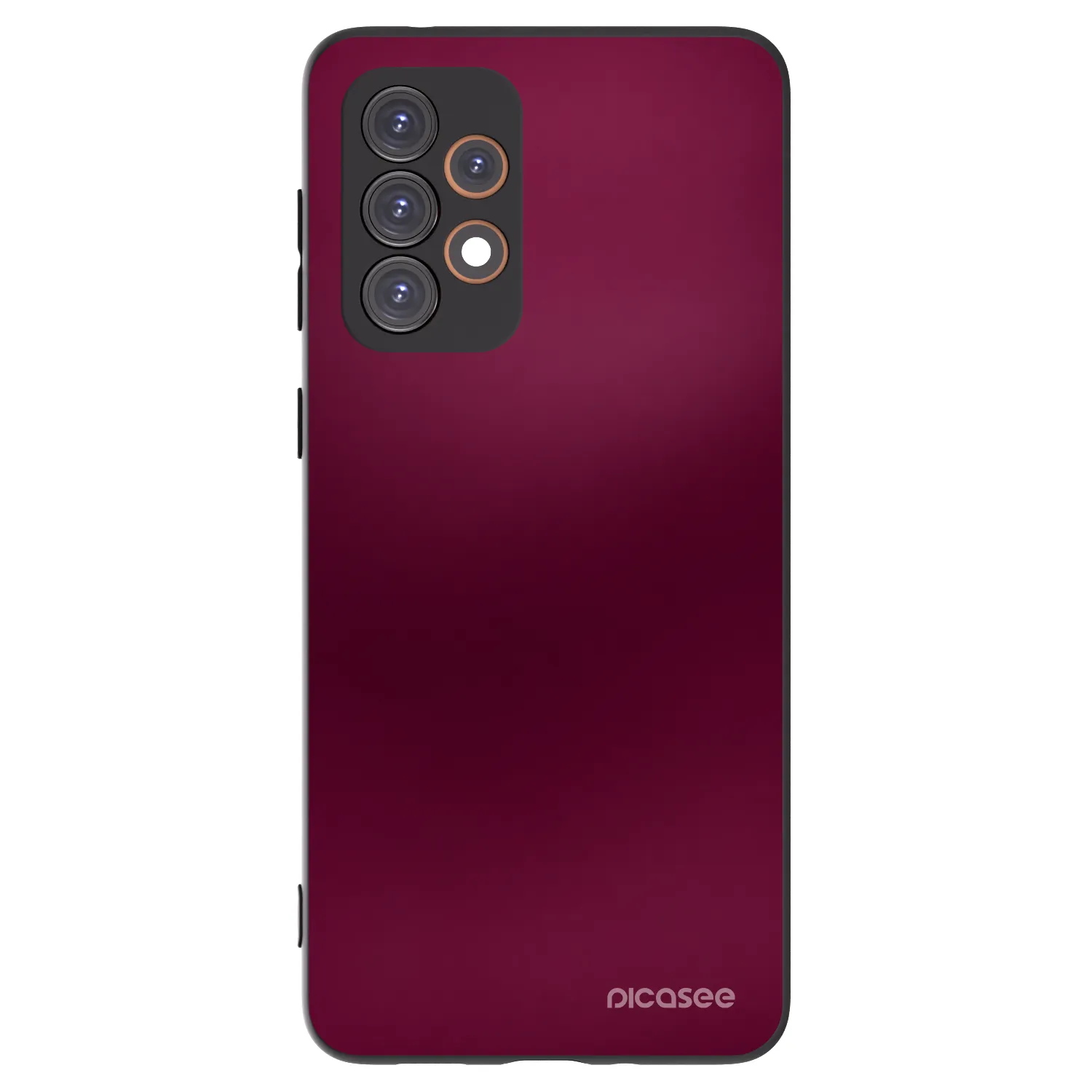 Picasee silikonski črni ovitek za Samsung Galaxy A33 5G A336 - Velvet Bordeaux