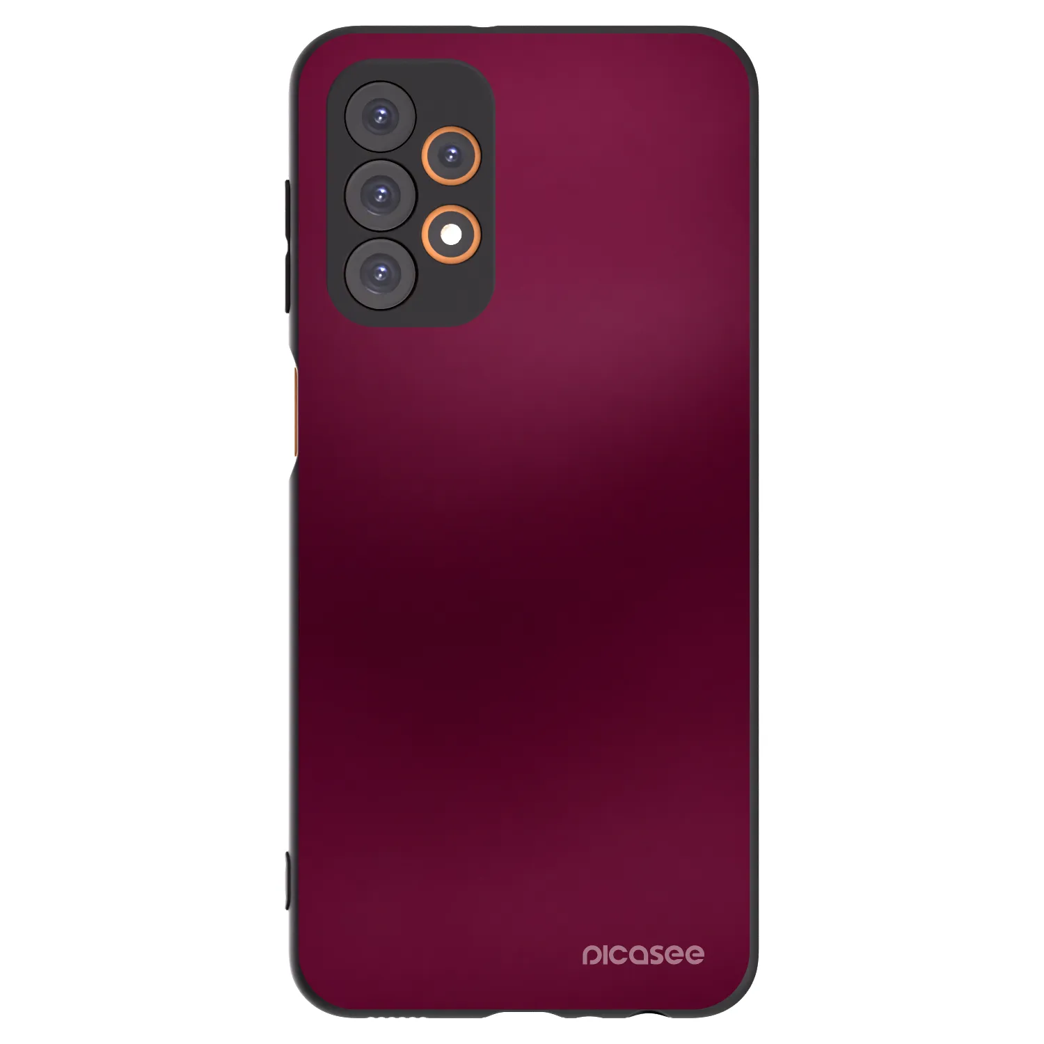 Picasee silikonski črni ovitek za Samsung Galaxy A23 A235F 4G - Velvet Bordeaux