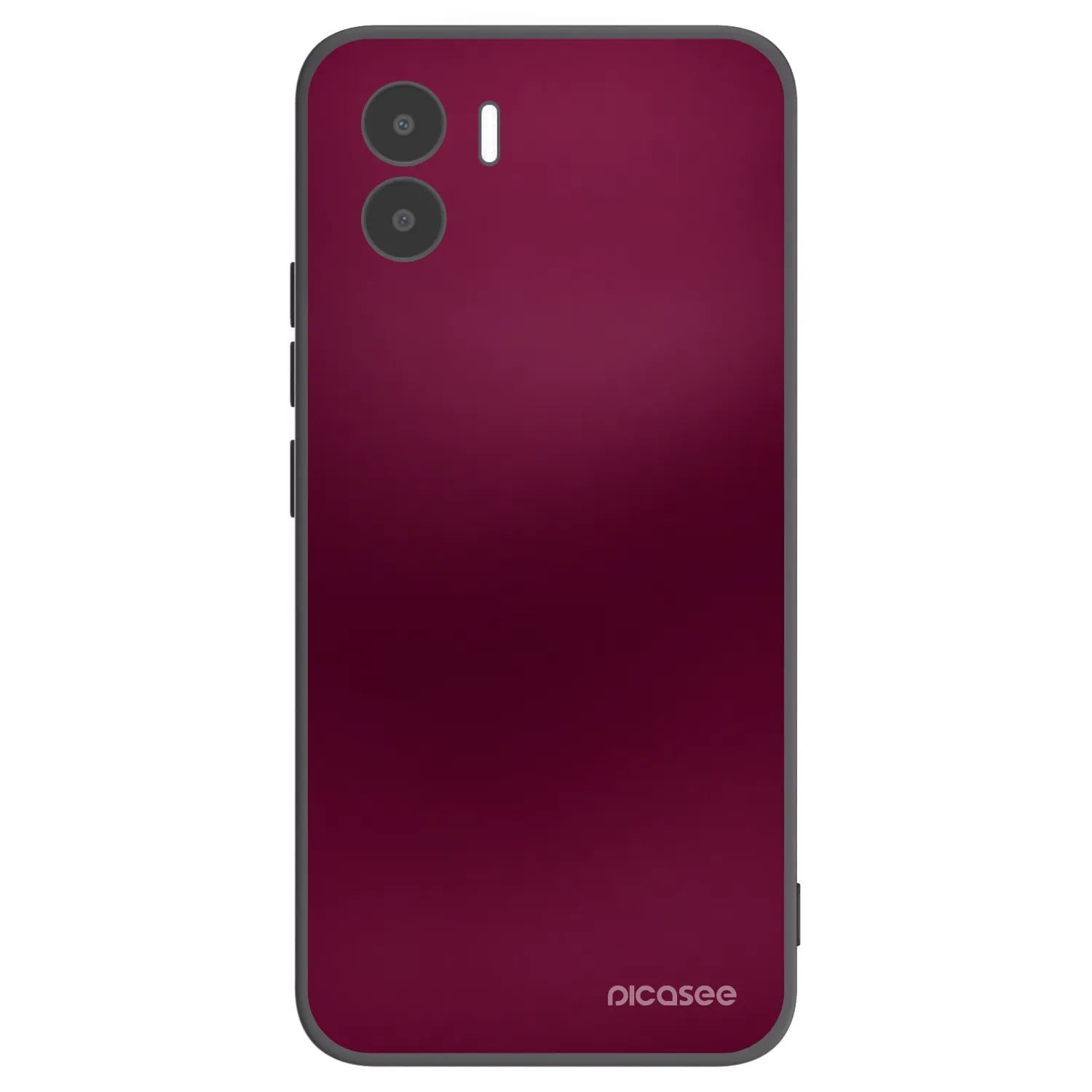 Picasee silikonski črni ovitek za Xiaomi Redmi A1 - Velvet Bordeaux