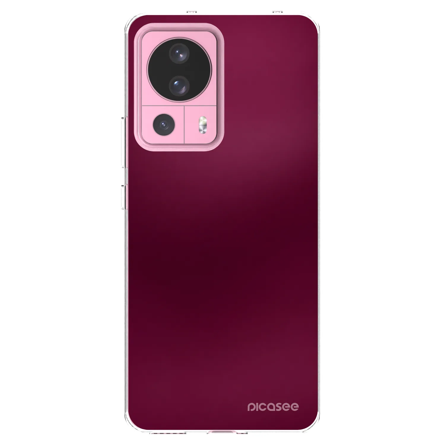 Picasee silikonski prozorni ovitek za Xiaomi 13 Lite - Velvet Bordeaux