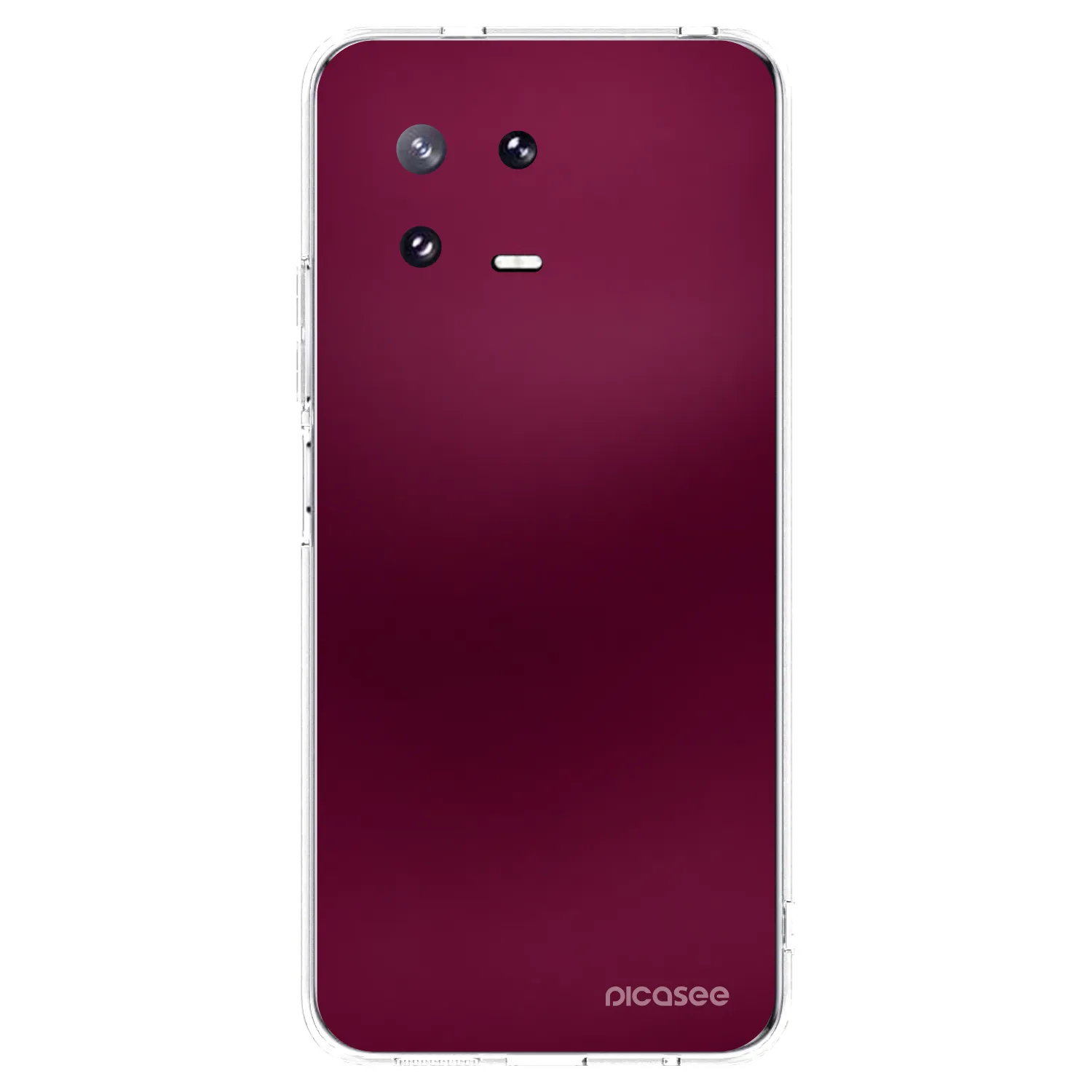 Picasee silikonski prozorni ovitek za Xiaomi 13 Pro - Velvet Bordeaux
