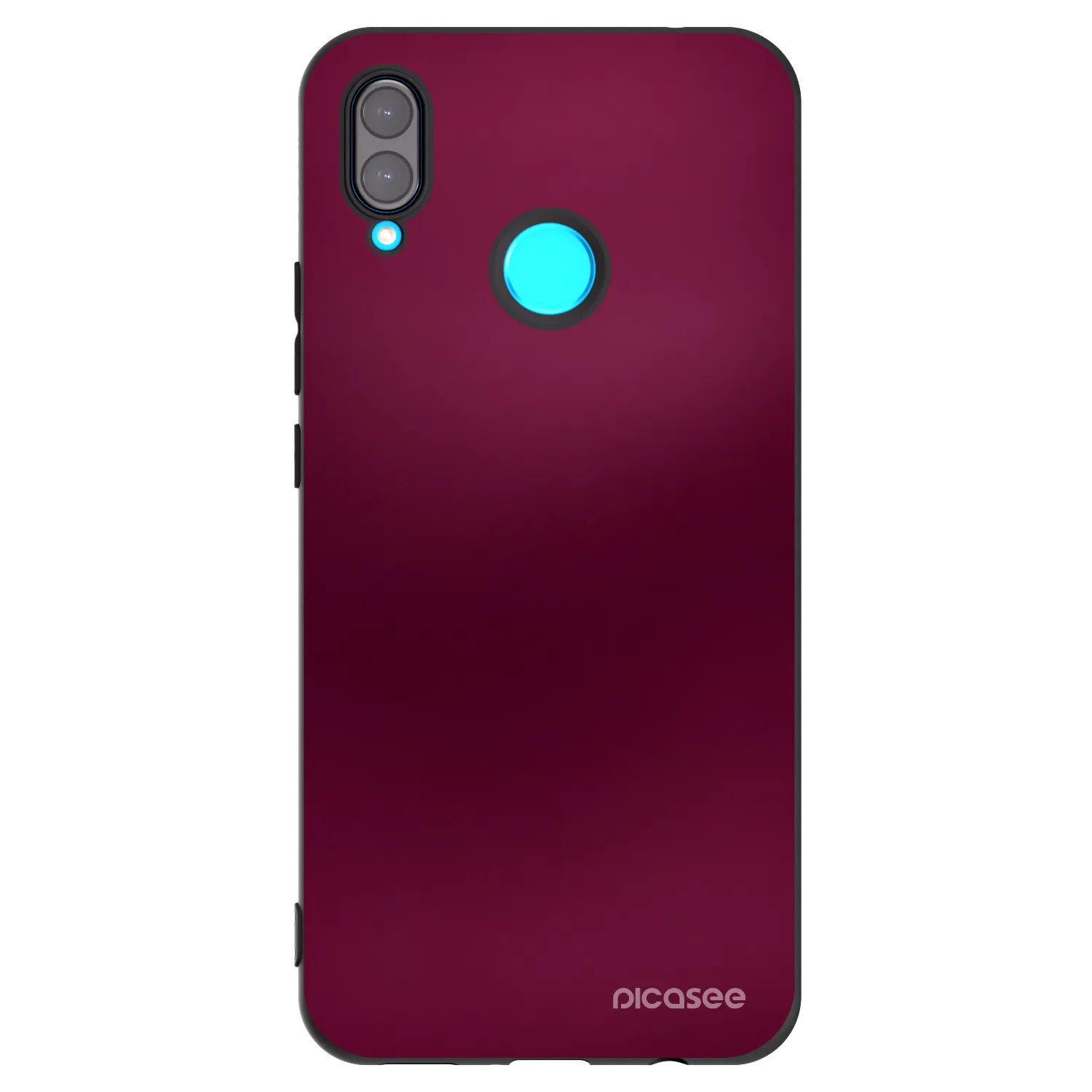 Picasee silikonski črni ovitek za Huawei Nova 3 - Velvet Bordeaux