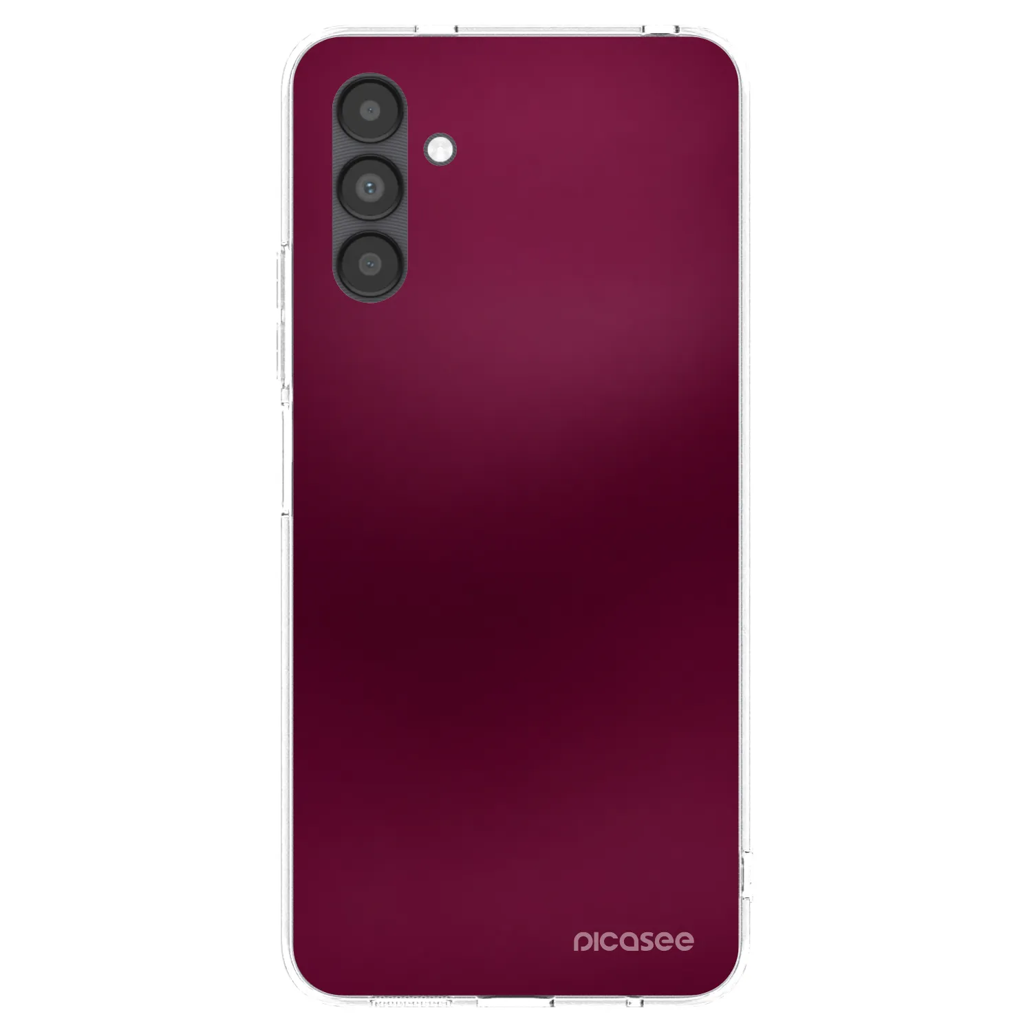 Picasee silikonski prozorni ovitek za Samsung Galaxy A04s A047F - Velvet Bordeaux