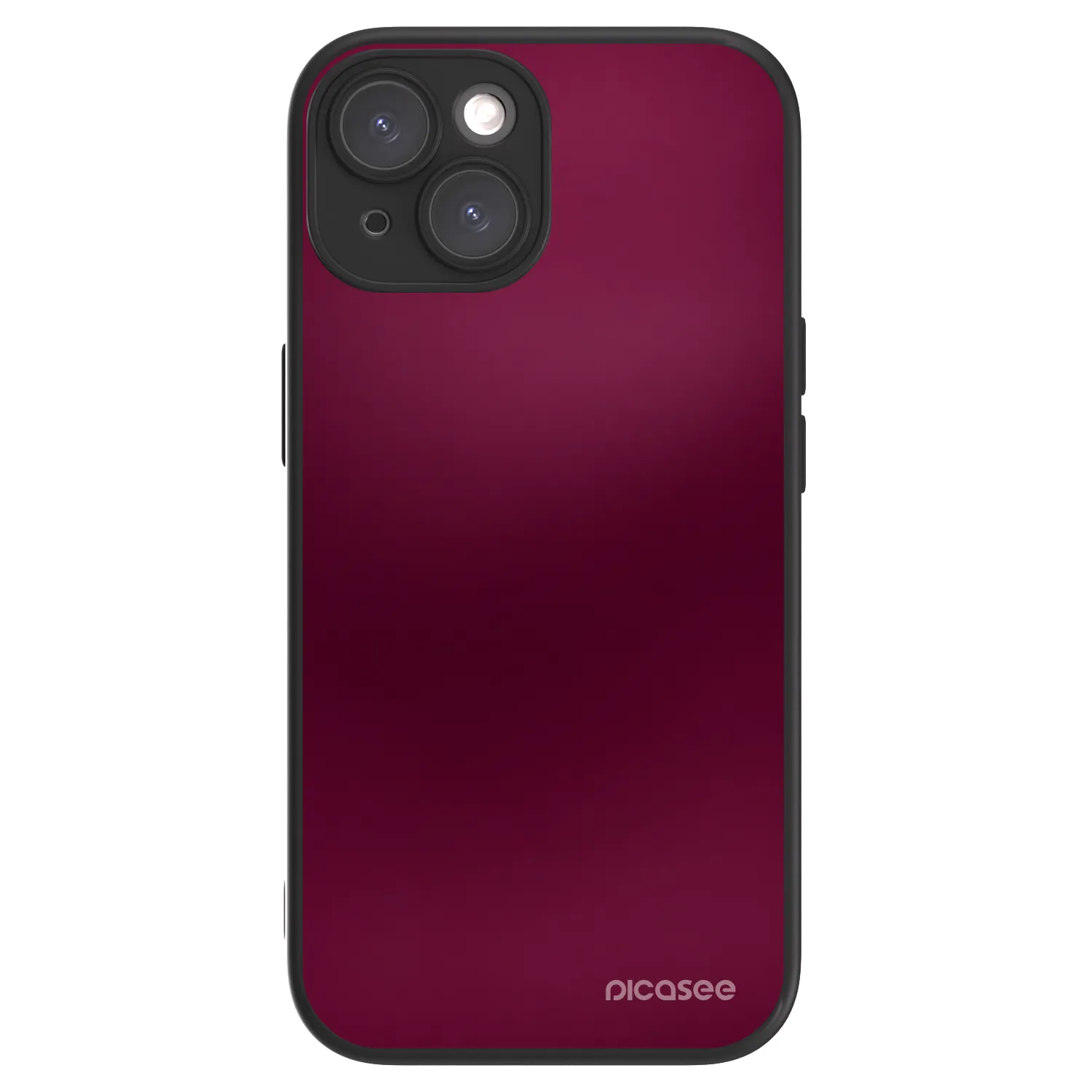 Picasee ULTIMATE CASE MagSafe za Apple iPhone 15 - Velvet Bordeaux