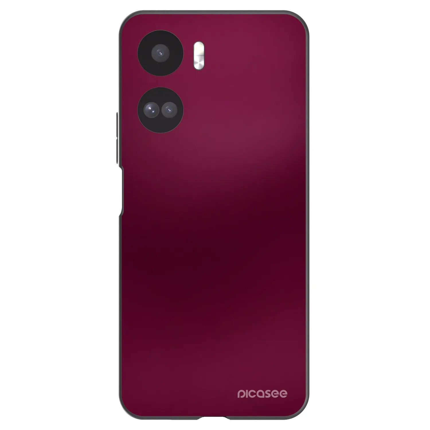 Picasee silikonski črni ovitek za Honor 90 Lite 5G - Velvet Bordeaux