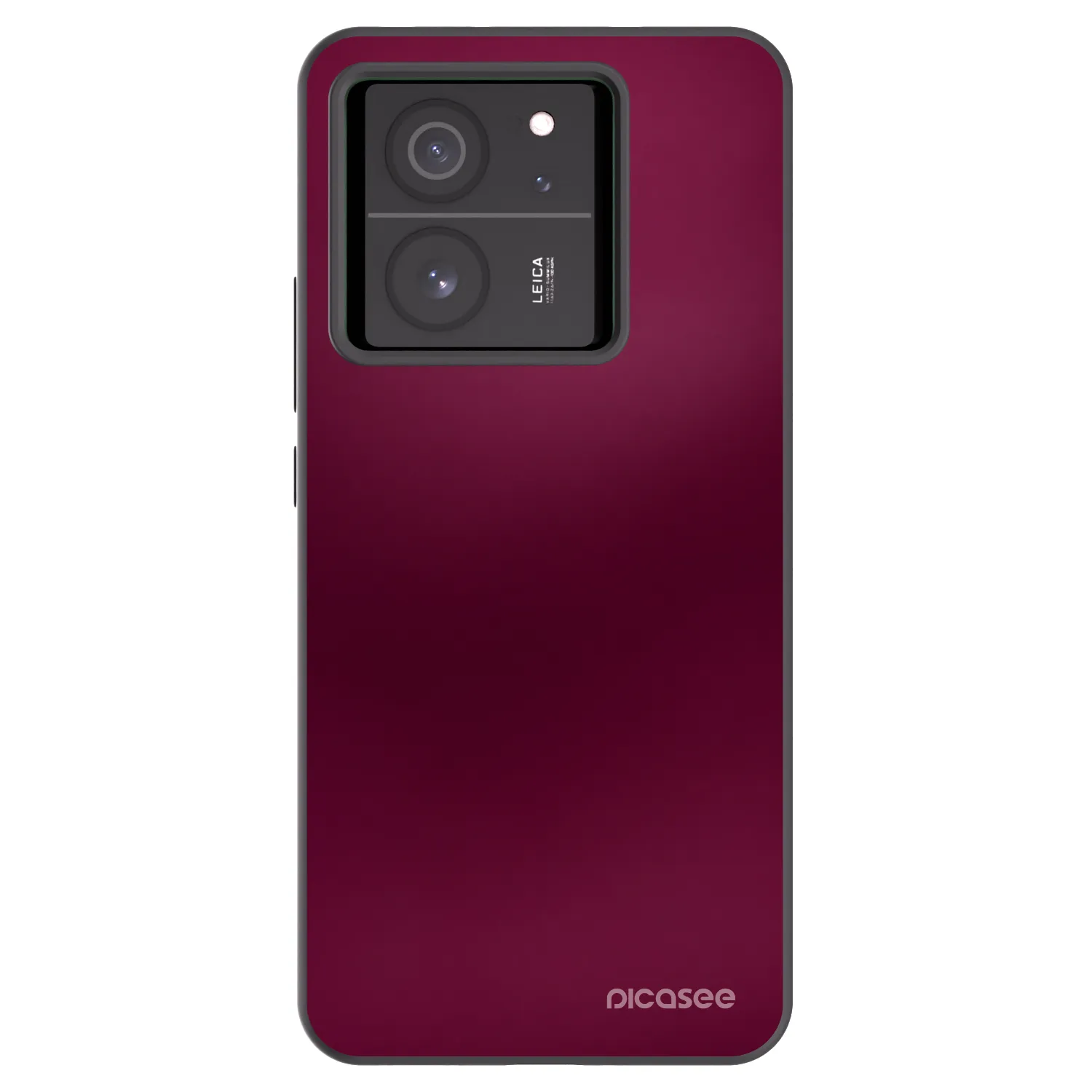 Picasee silikonski črni ovitek za Xiaomi 13T Pro - Velvet Bordeaux