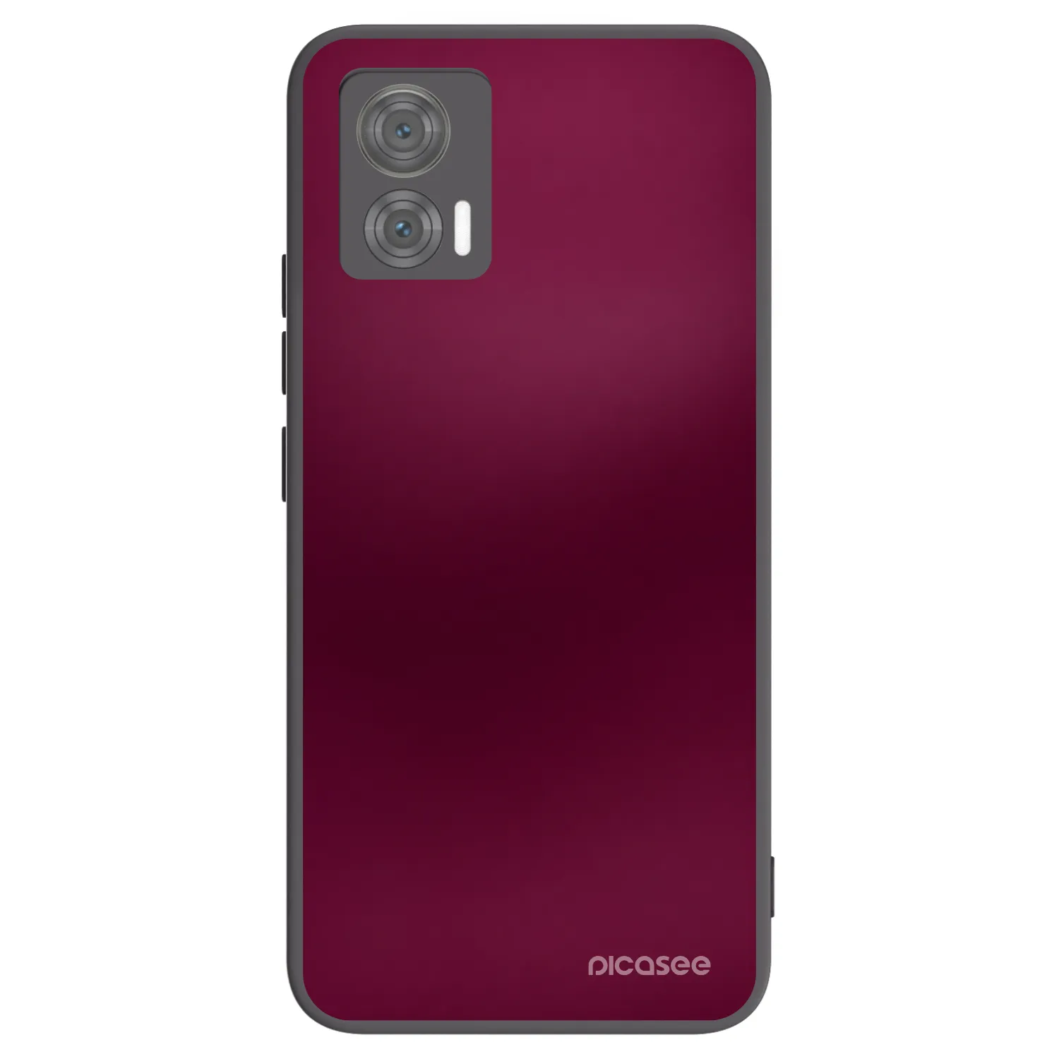Picasee silikonski črni ovitek za Motorola Edge 30 Neo - Velvet Bordeaux