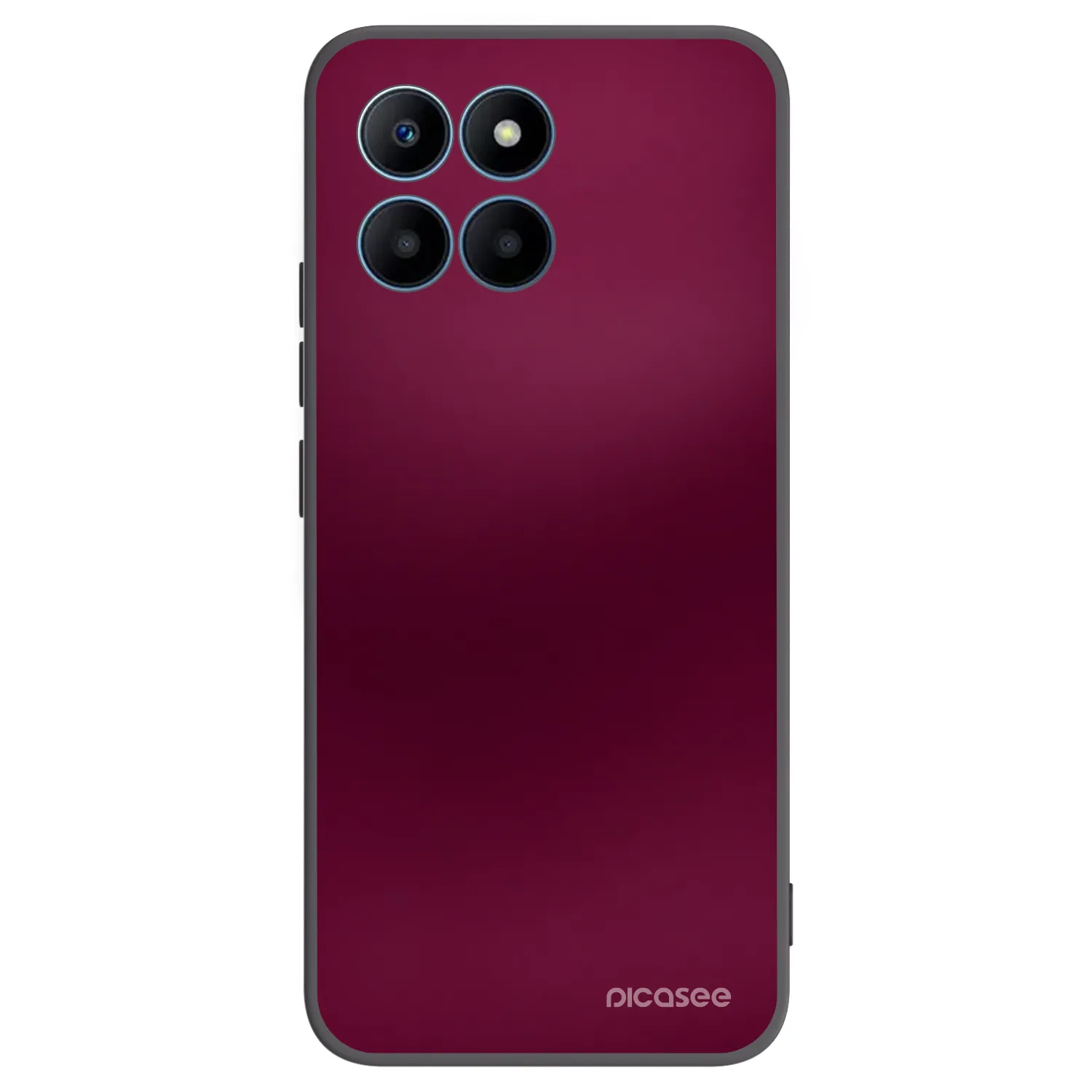 Picasee silikonski črni ovitek za Honor 70 Lite - Velvet Bordeaux