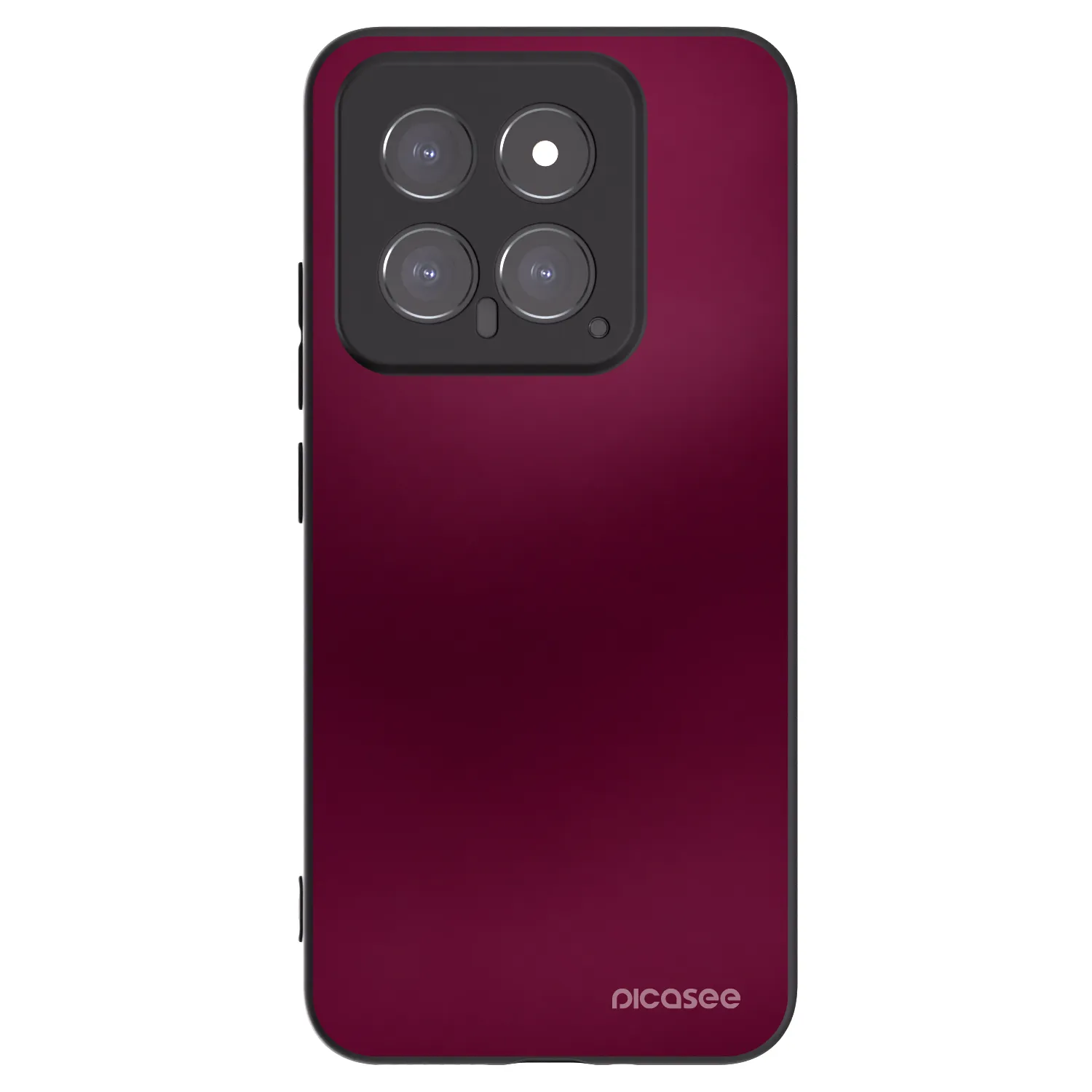 Picasee silikonski črni ovitek za Xiaomi 14 - Velvet Bordeaux