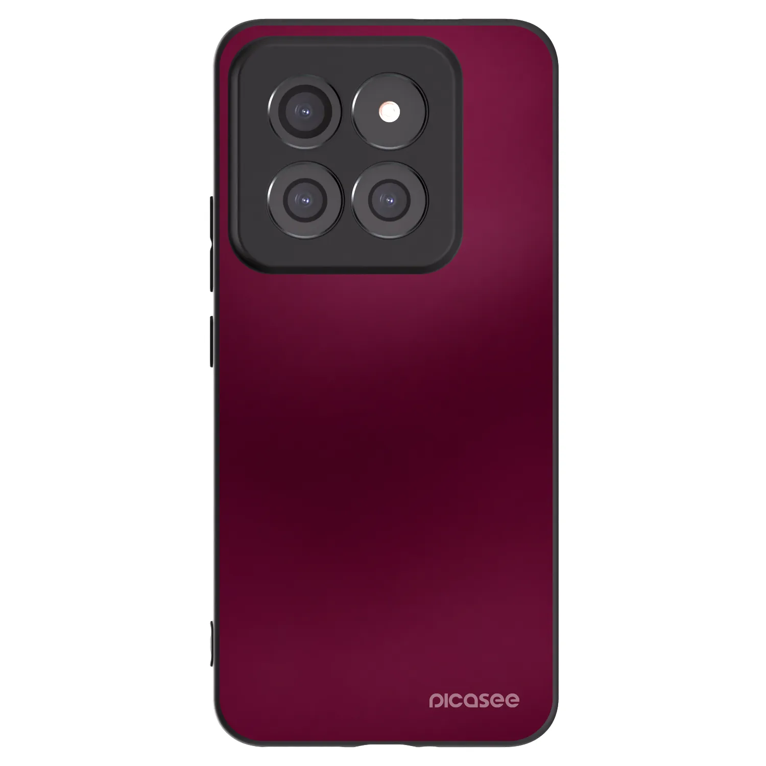 Picasee silikonski črni ovitek za Xiaomi 14 Pro - Velvet Bordeaux