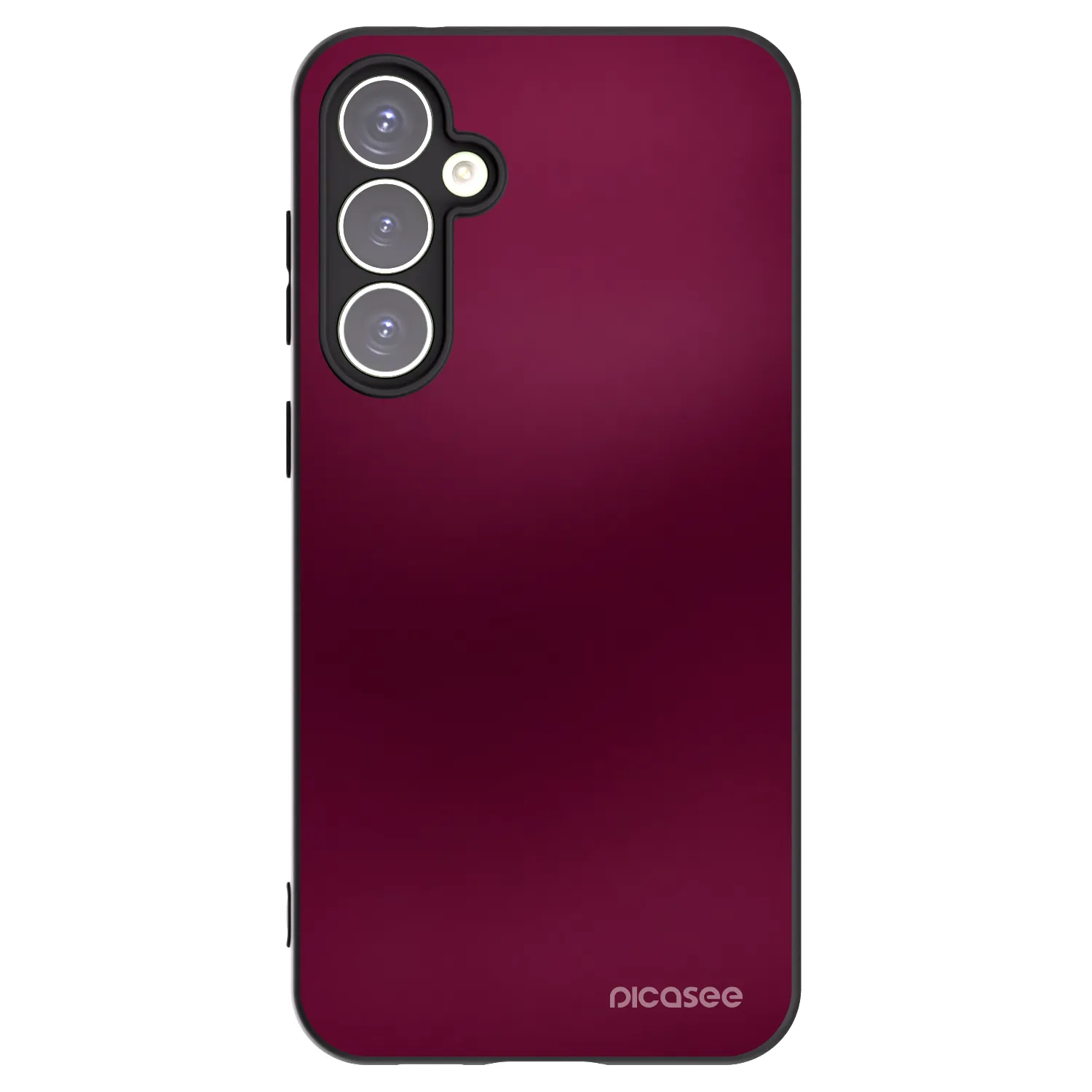 Picasee silikonski črni ovitek za Samsung Galaxy S23 FE S711B - Velvet Bordeaux